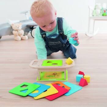 Shapy Sorter - drewniany sorter kształtów