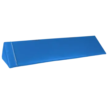 Trójkąt długi 120 x 30 x 30 cm - kształtka rehabilitacyjna - Kolor : niebieski - OUTLET