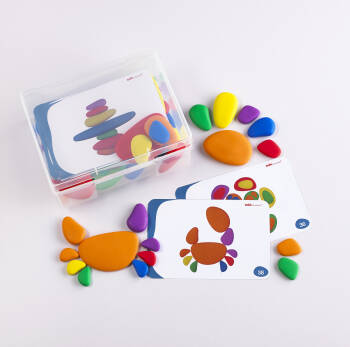 Tęczowe kamyczki - 36 elementów (Rainbow Pebbles®)