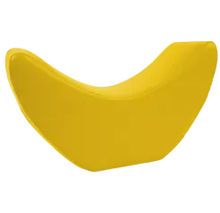 Piankowy bujak banan - kształtka rehabilitacyjna - Kolor : żółty