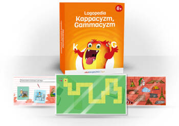 Eduterapeutica Lux Logopedia - Kappacyzm, gammacyzm + KARTY PRACY