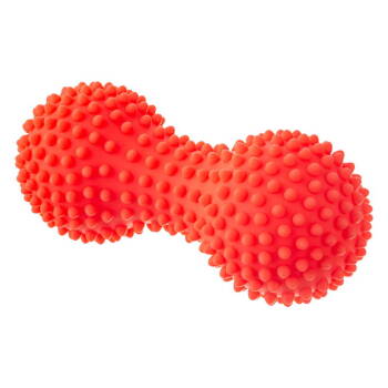 Wałek do masażu i rehabilitacji, duoball 15,5 cm czerwony