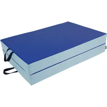Materac rehabilitacyjny, dwuczęściowy 180 x 60 x 5 cm - Kolor : ciemnoniebieski-OUTLET