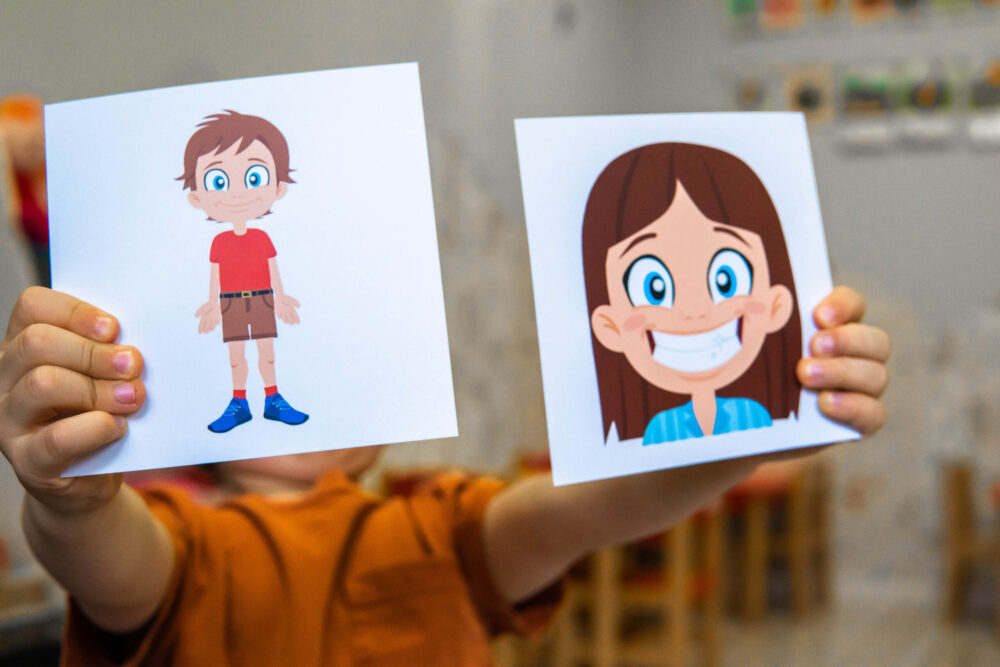 Kartoniki edukacyjne do niebieskiej KodujMaty — 400 elementów dla dzieci ze specjalnymi potrzebami edukacyjnymi