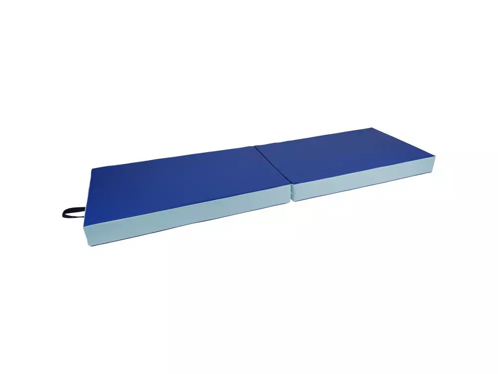 Materac rehabilitacyjny, dwuczęściowy 180 x 60 x 5 cm - Kolor : ciemnoniebieski