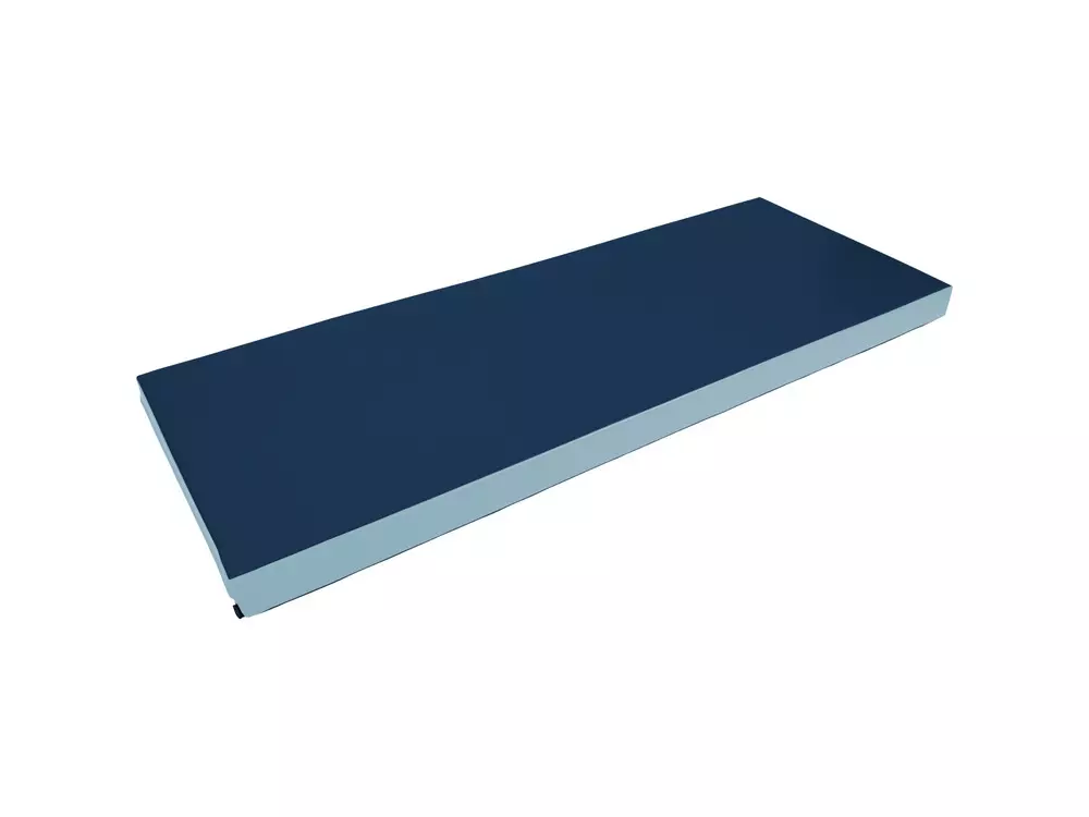 Materac rehabilitacyjny, jednoczęściowy 120 x 45 x 5 cm - Kolor : ciemnoniebieski