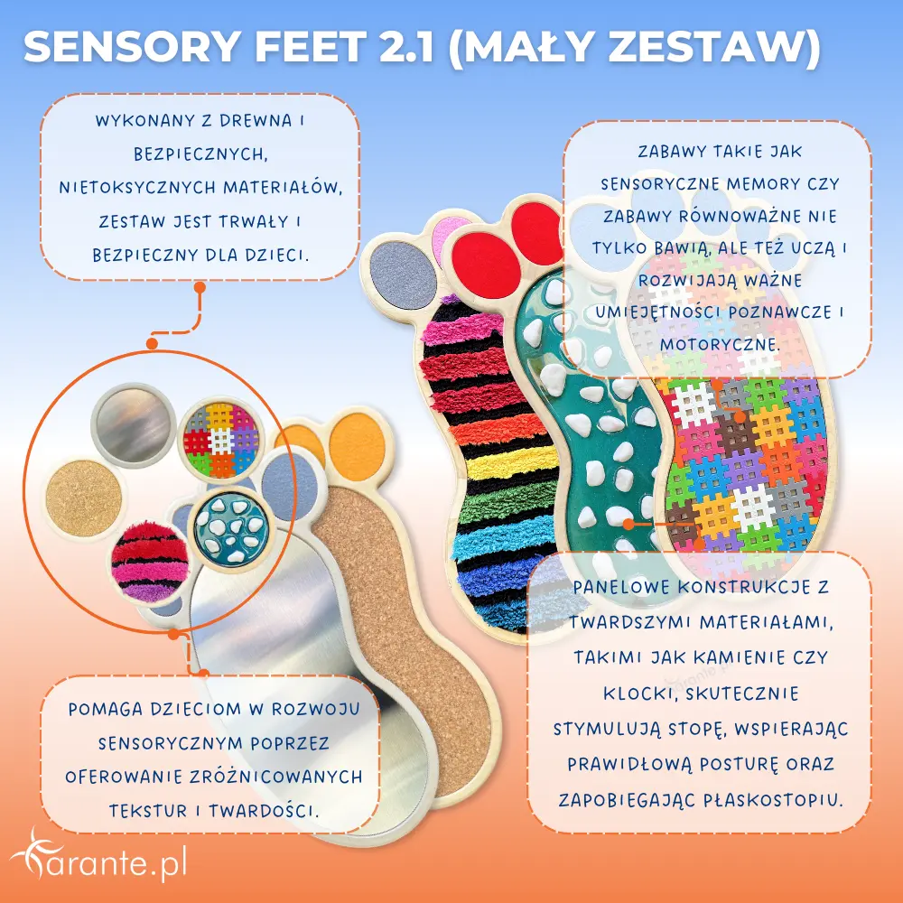 Sensory Feet 2.1 (mały zestaw)