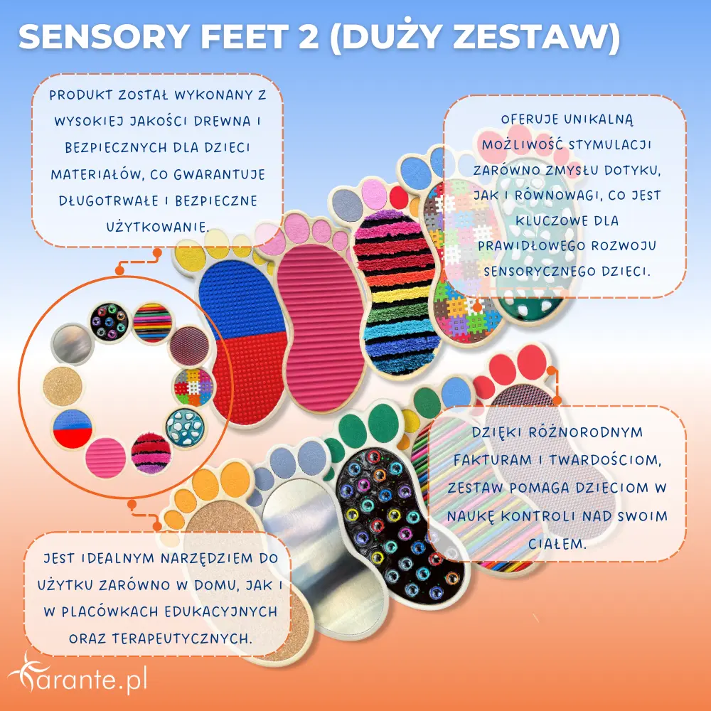 Sensory Feet 2 (duży zestaw)