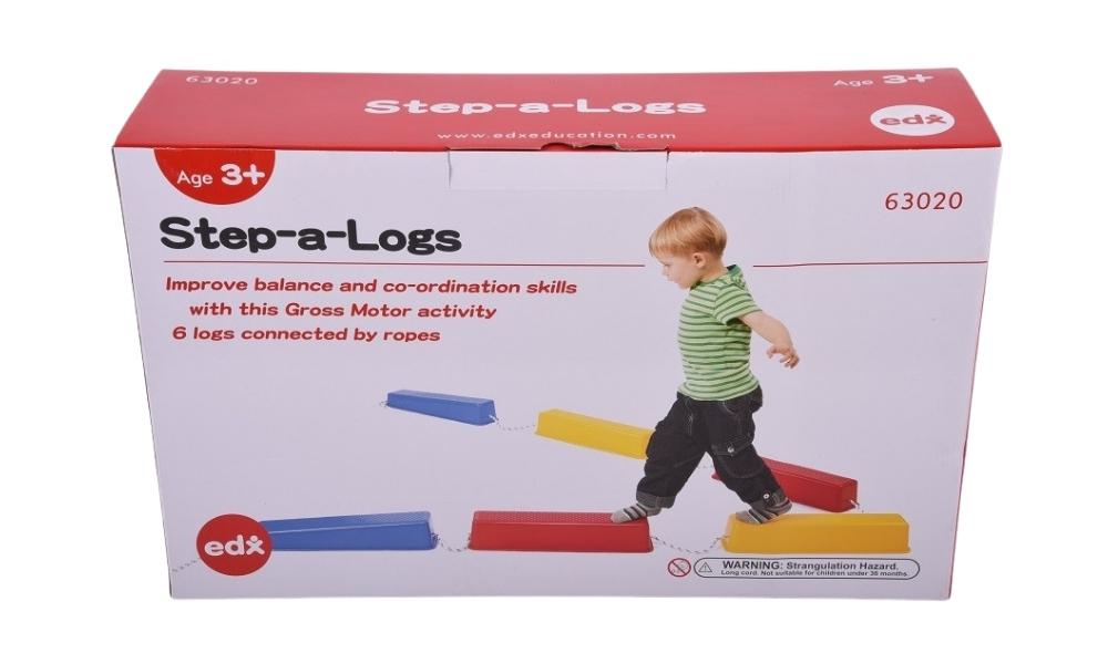 Step-a-Logs - ścieżka sensoryczna