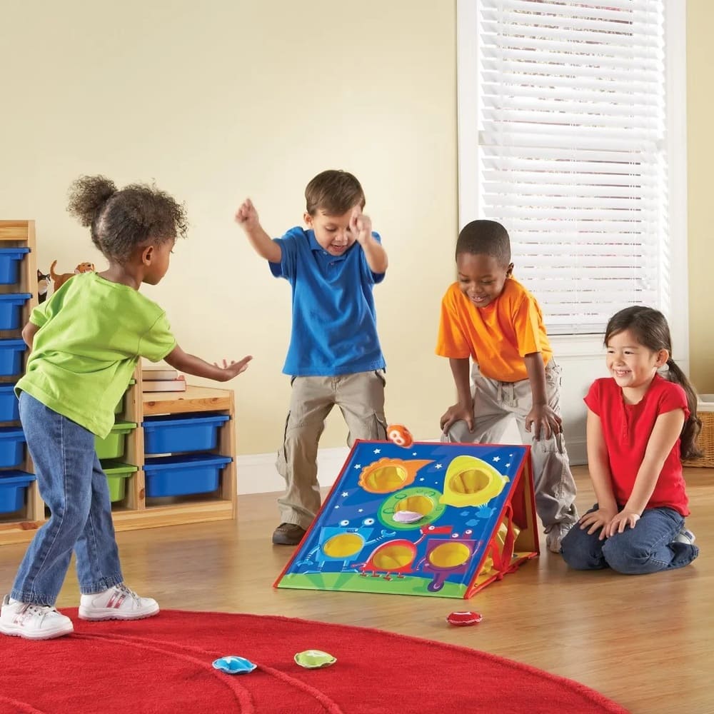 Zabawka sprawdzi się u dzieci nadaktywnych ruchowo, np. u dzieci z ADHD.